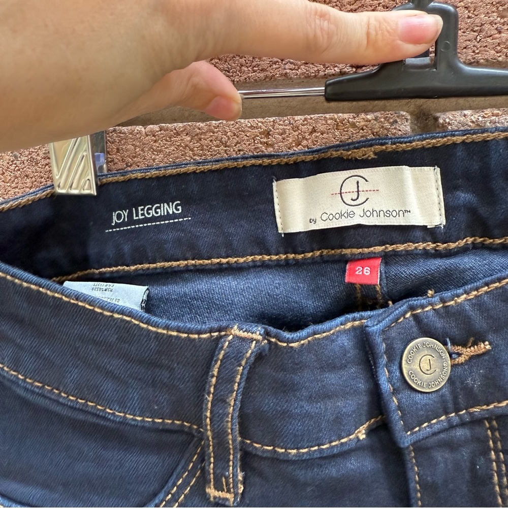 Cj By Cookie Johnson Classic Dark Wash Blue Skinny Jeans for Women Multi sizes - Picture 3 of 7